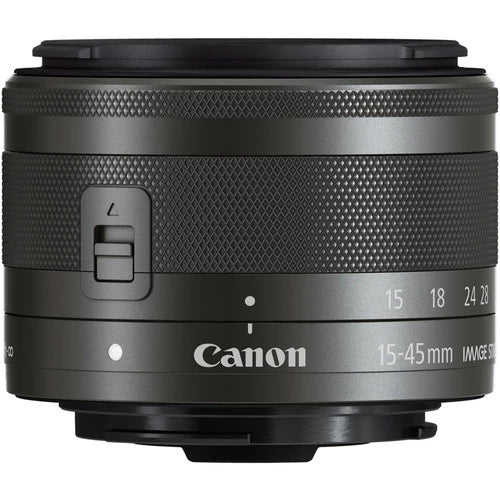 Canon EF-M 15-45mm f3.5-6.3 IS STM Lens (Graphite)