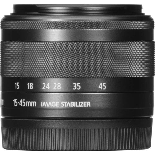 Canon EF-M 15-45mm f3.5-6.3 IS STM Lens (Graphite)