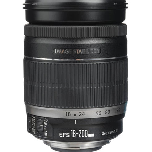 Canon EF-S 18-200mm f3.5-5.6 IS Lens