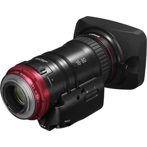 Canon CN-E 18-80mm T4.4 Compact-Servo Cinema Zoom Lens EF Mount