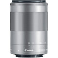 Canon EF-M 55-200mm f4.5-6.3 IS STM Lens (Silver)