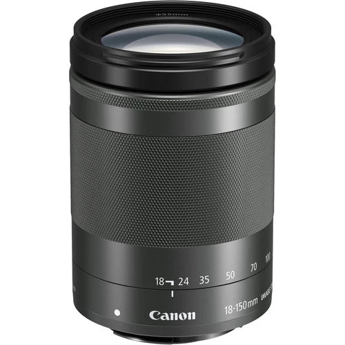 Canon EF-M 18-150mm f3.5-6.3 IS STM Lens Black