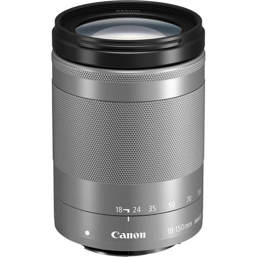 Canon EF-M 18-150mm f3.5-6.3 IS STM Lens (Silver)