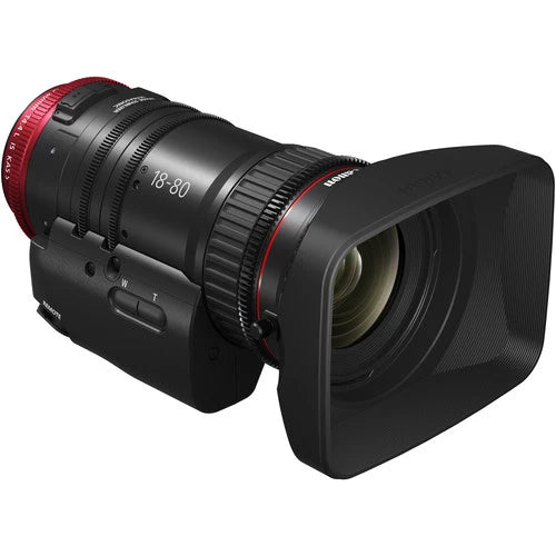 Canon CN-E 18-80mm T4.4 Compact-Servo Cinema Zoom Lens EF Mount