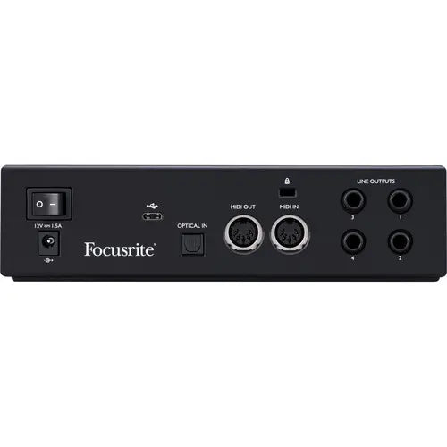 Focusrite Clarett+ 2Pre Desktop 10x4 USB Type-C Audio/MIDI Interface