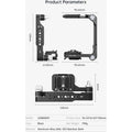 Falcam F22&F38&F50 Quick Release Foldable Half Cage Kit C00B3809