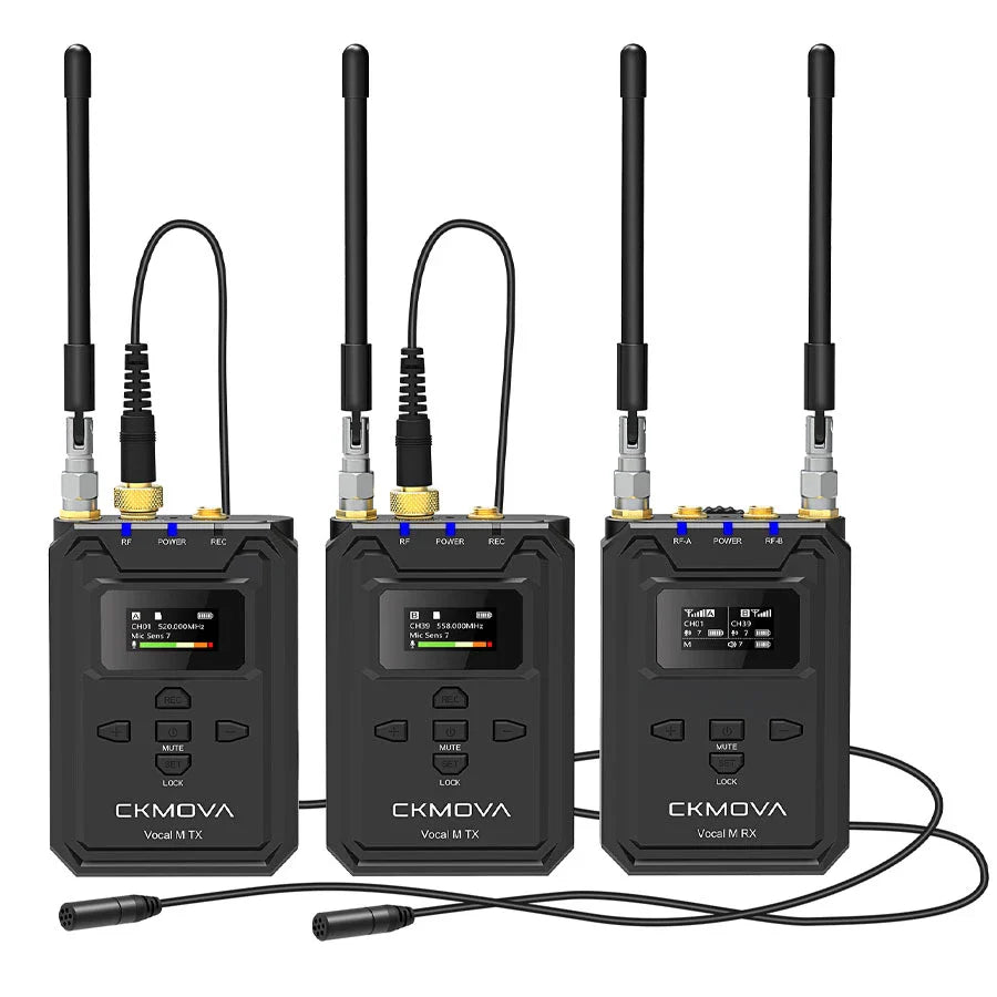 CKMOVA UHF Wireless Microphone Vocal M V2