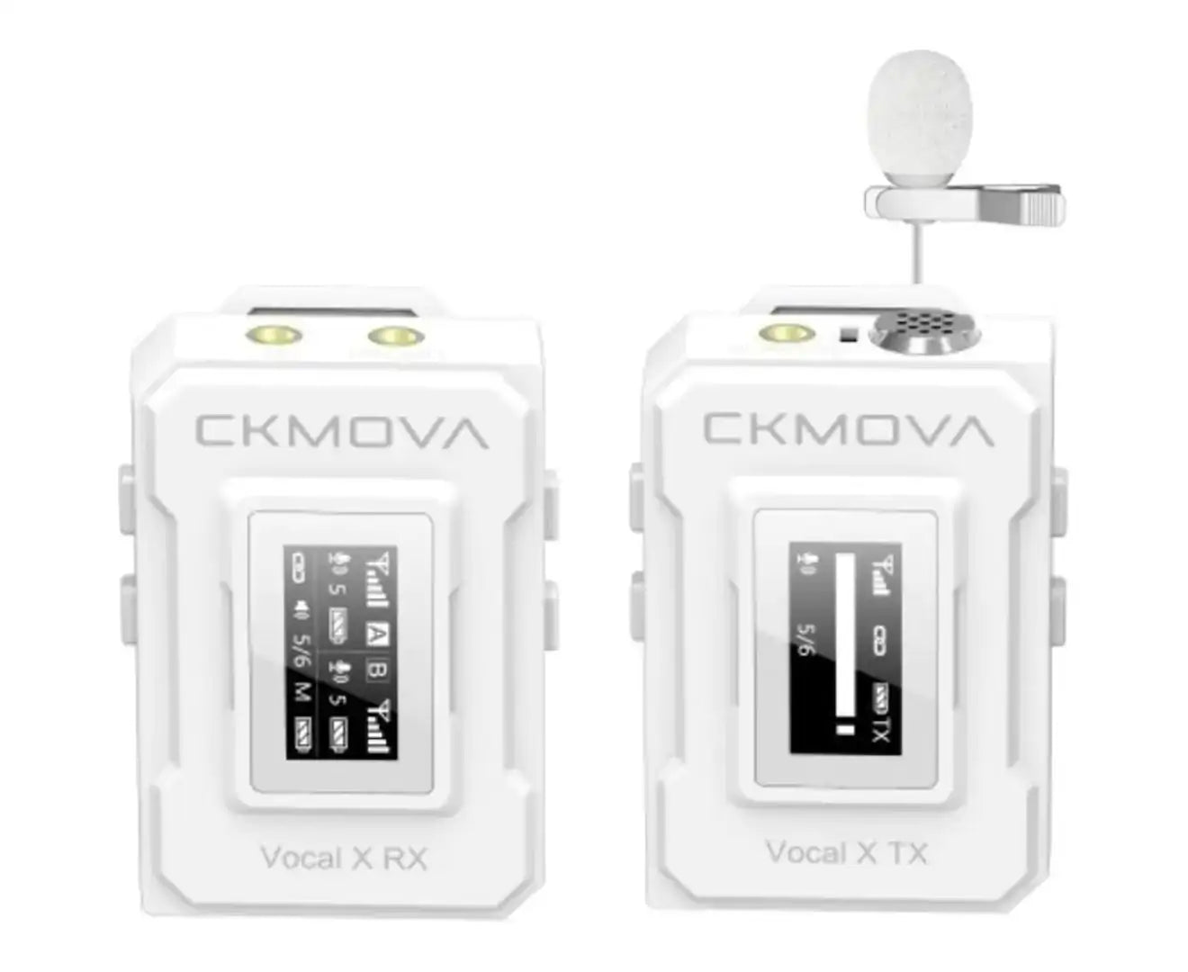 CKMova Vocal X V1W UltraCompact 3.5mm Output 2.4GHz Single-Channel Wireless Microphone