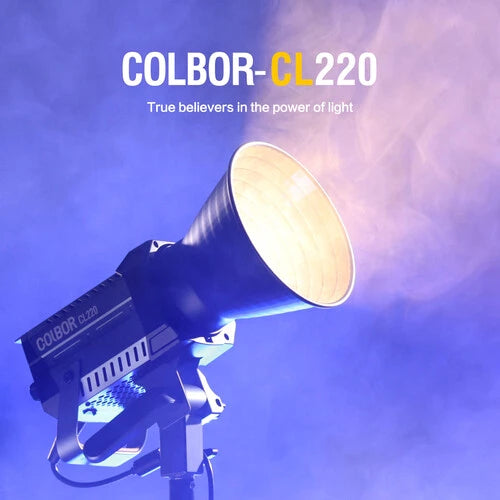COLBOR CL220 220W Bi-Color COB LED Video Light