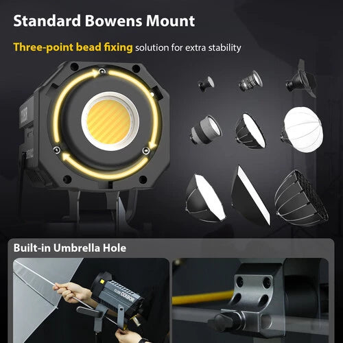 COLBOR CL220 220W Bi-Color COB LED Video Light
