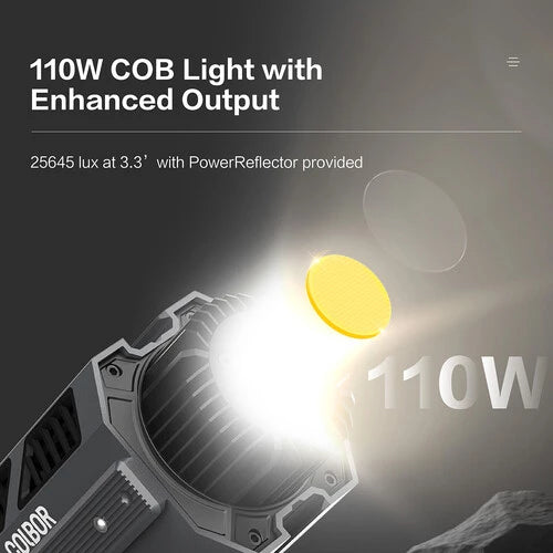 COLBOR CL100X-EU BI-COLOR COB VIDEO LIGHT