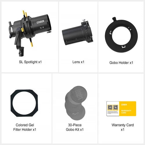 COLBOR SL20-B Spotlight Mount for CL60 & CL100X Series