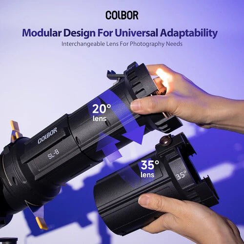 COLBOR SL20-B Spotlight Mount for CL60 & CL100X Series