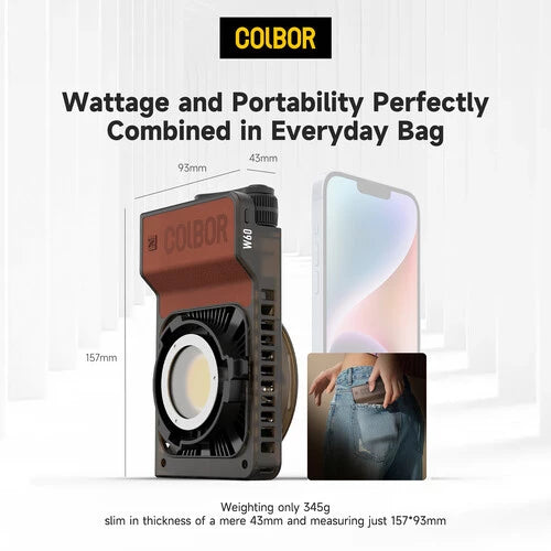 COLBOR Wonder W60R RGB LED Monolight