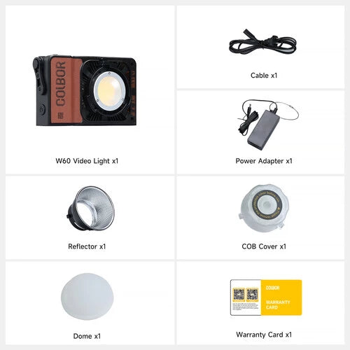 COLBOR Wonder W60R RGB LED Monolight