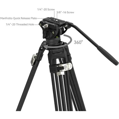 SmallRig FreeBlazer Heavy-Duty Aluminum Alloy Tripod Kit AD-80 4163