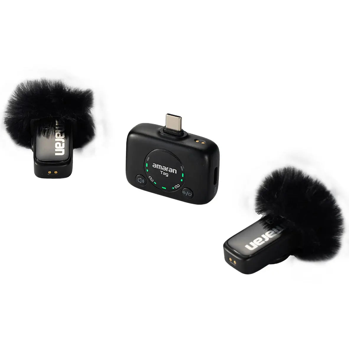 Amaran Tag Dual Wireless Microphone USB-C Version (Black)