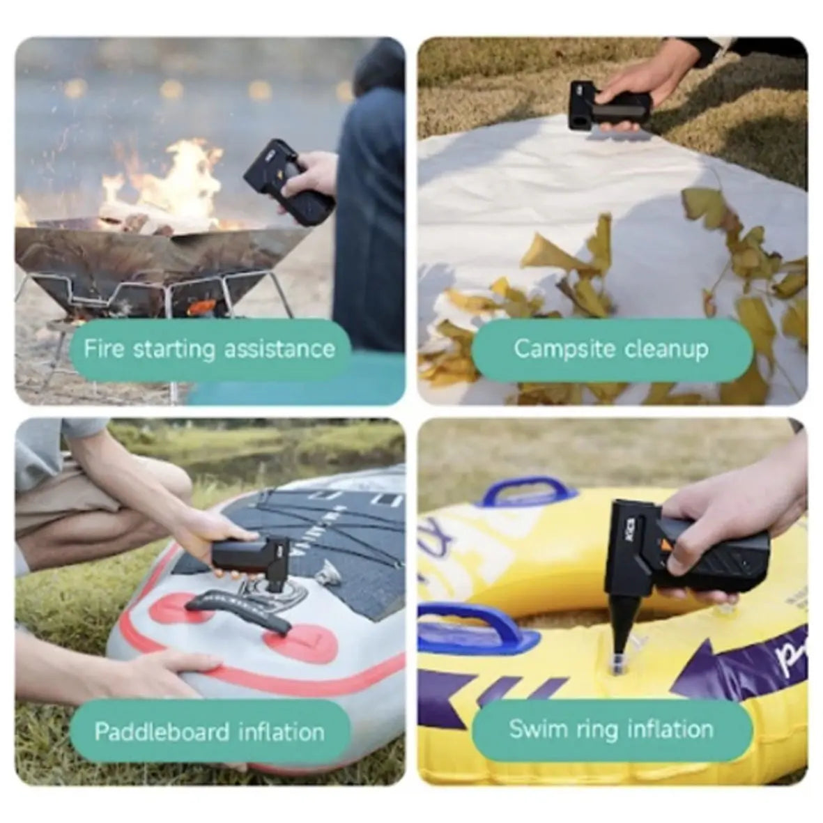 Kica Jetfan Ultra Blowing and Suction Black