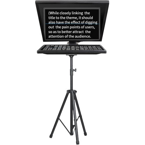 Desview T22 Broadcast Teleprompter for Camera Interview