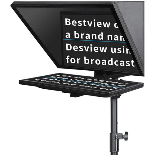 Desview T22 Broadcast Teleprompter for Camera Interview