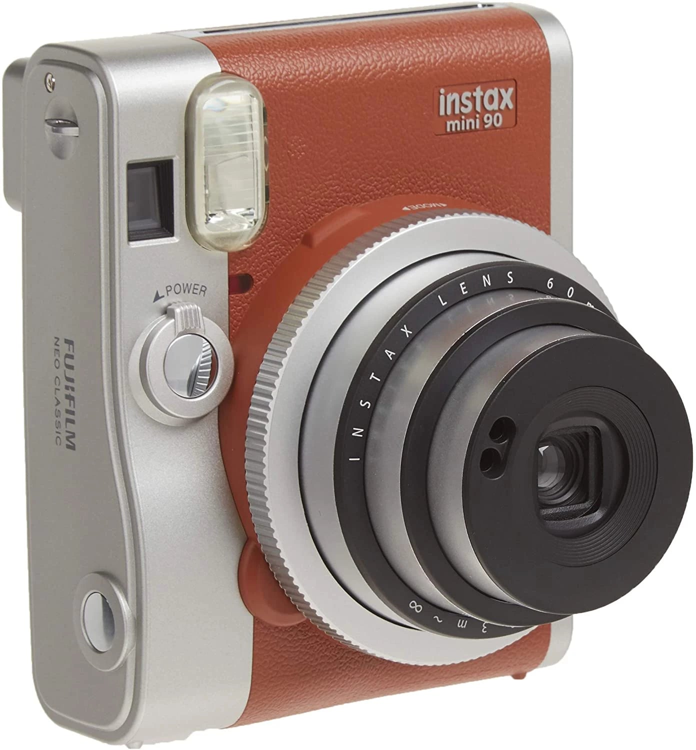 Fujifilm Instax Mini 90 Neo Classic Instant Camera (Brown)