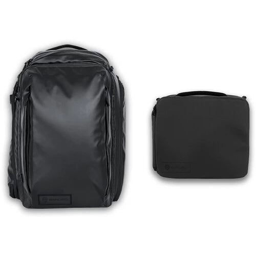 WANDRD Transit 35L Travel Backpack Black Essential Bundle TR35-BK-PEB-1