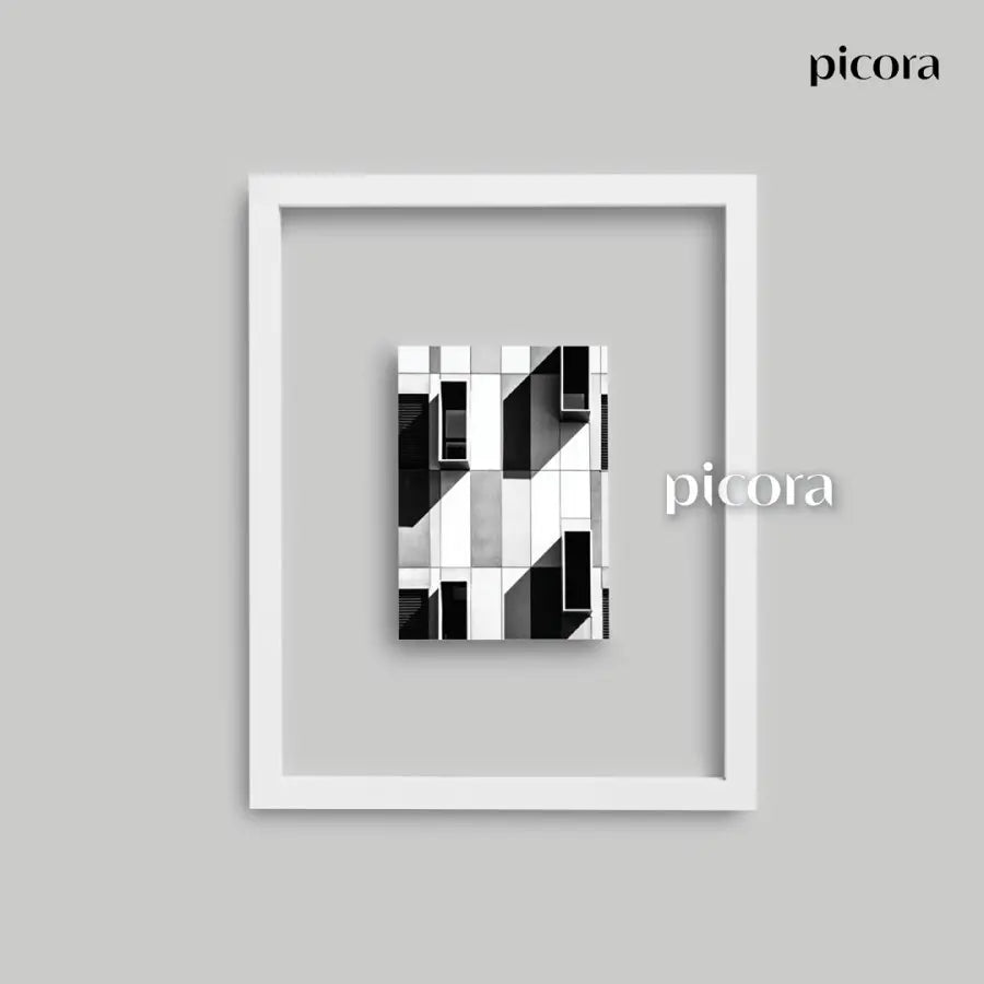 Picora Arte Floating Frame 11R matter to 5R White