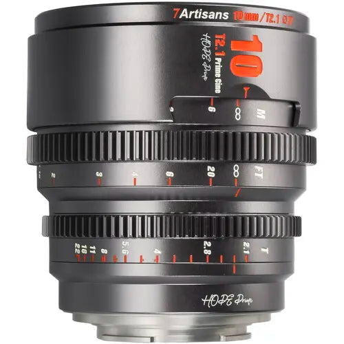 7artisans Photoelectric 10mm T2.1 Hope S35 Cine Lens (Sony E, Titanium Gray)