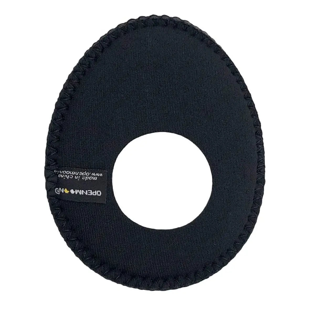 OPENMOON Oval Microfiber eye cushion oval OYZ02 BLACK