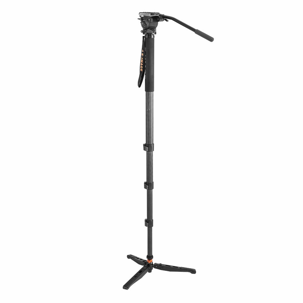 EImage MC600 4 Stage Carbon Fiber Monopod