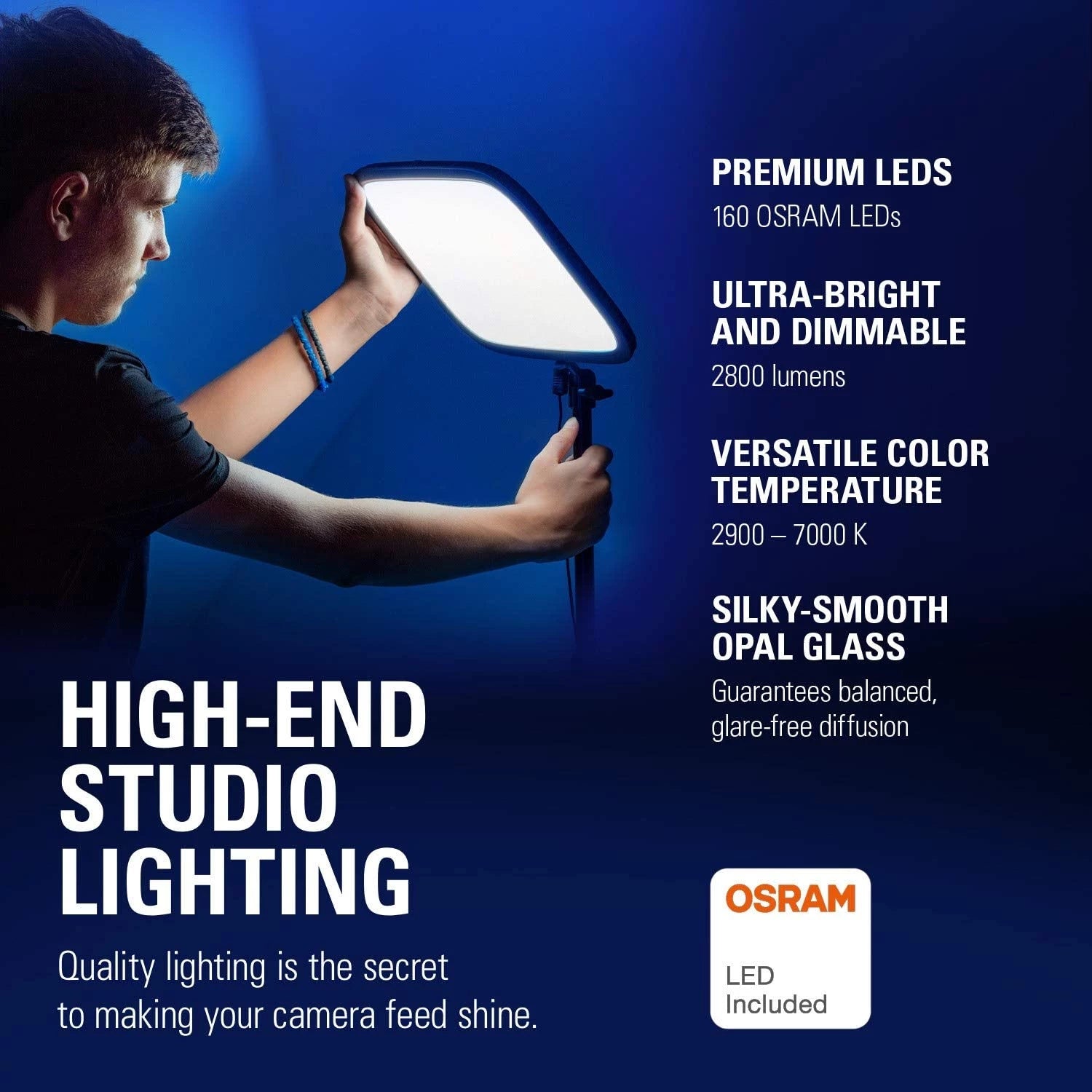 Elgato Key Light Professional LED Panel With 2800 Lumens