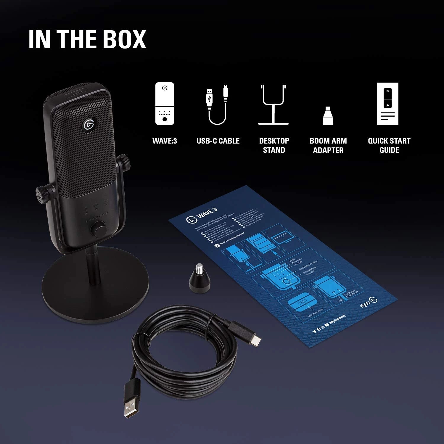 Elgato Wave 3 USB Microphone