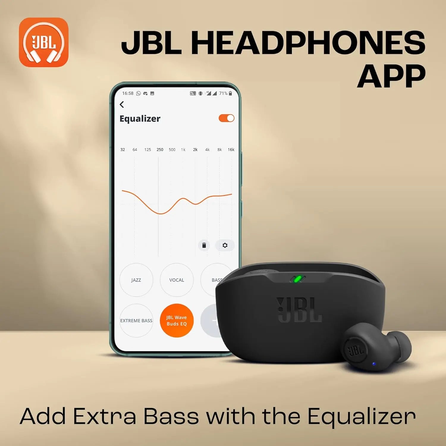 JBL Wave Buds TWS Black