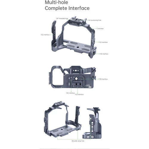 Falcam F22&F38&F50 Quick Release Camera Cage (FOR SONY A7R5 A7IV A7SIII A1) C00B3605