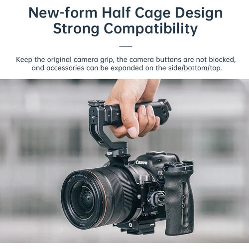 FALCAM F22&F38&F50 Horizontal-To-Vertical Quick Release Circular Half Cage(75MM For Universal) C00B3603