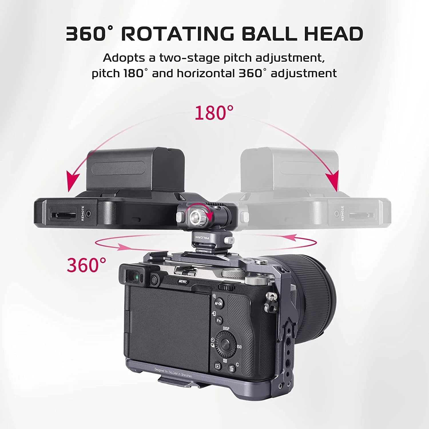 Falcam F22 Dual Quick Release Pan Head Kit 2543