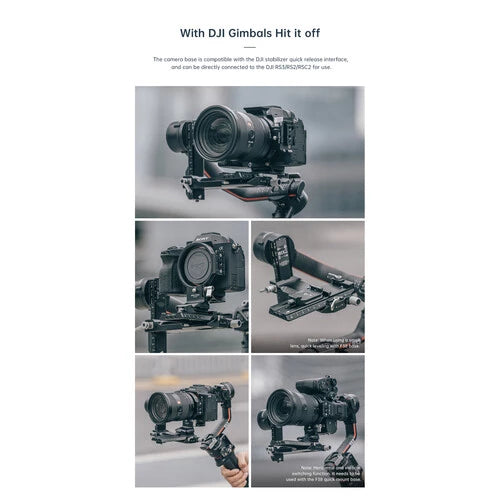 Falcam F22 & F38 & F50 Horizontal-To-Vertical Quick Release Circular Half Cage for Sony E-mount Cameras 3304