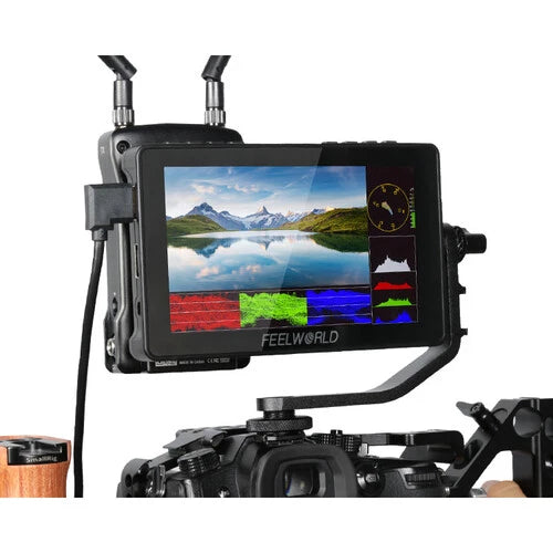 FEELWORLD F5 PRO V3 5.5 INCH TOUCHSCREEN DSLR CAMERA FIELD MONITOR LUT