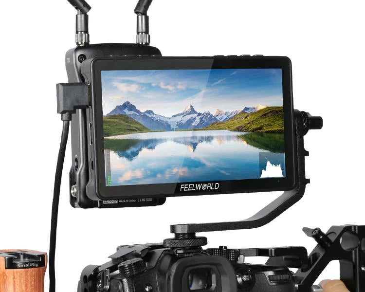 FEELWORLD F5 Pro V4 6 Inch Touch Screen DSLR Camera Field Monitor 3D LUT 4K