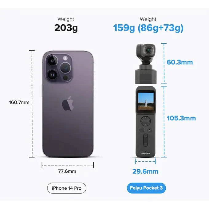 Feiyu Pocket 3 Stabilized Camera Kit
