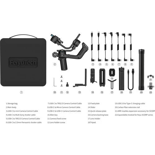 FEIYUTECH SCORP 2 GIMBAL STANDARD ACCESSORIES (KIT)