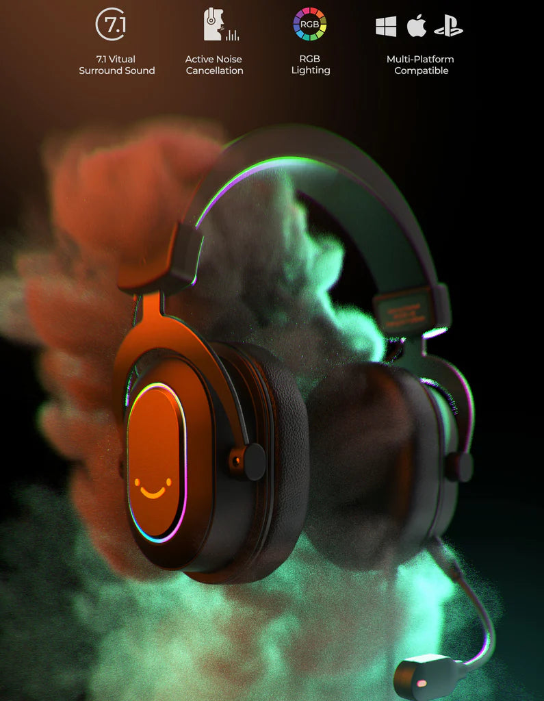 FIFINE H6 Headset Gaming RGB 7.1 SURROUND SOUND