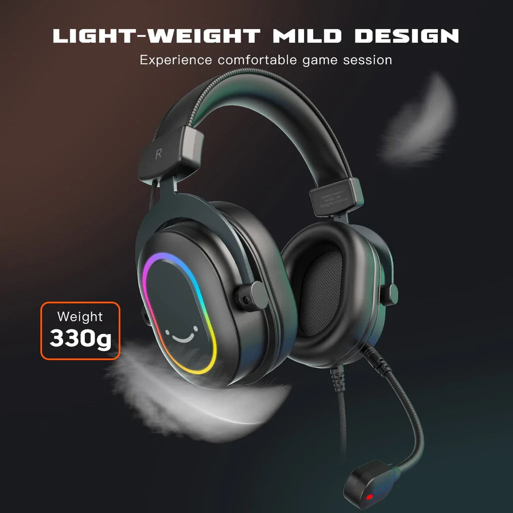 FIFINE H6 Headset Gaming RGB 7.1 SURROUND SOUND