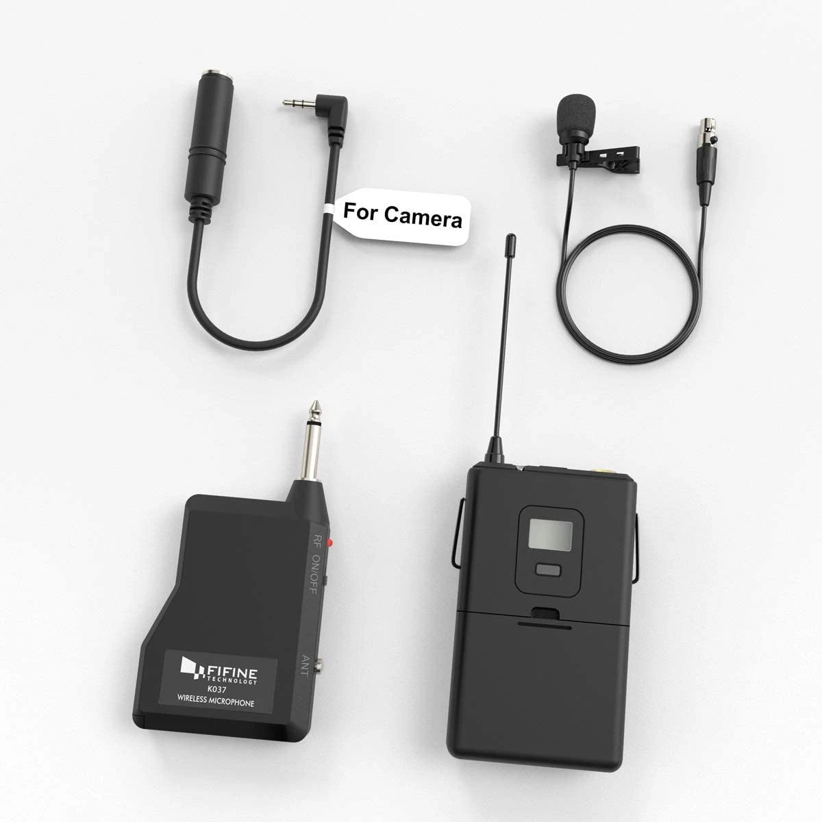 Fifine K037 Microphone Mic Clip on Wireless
