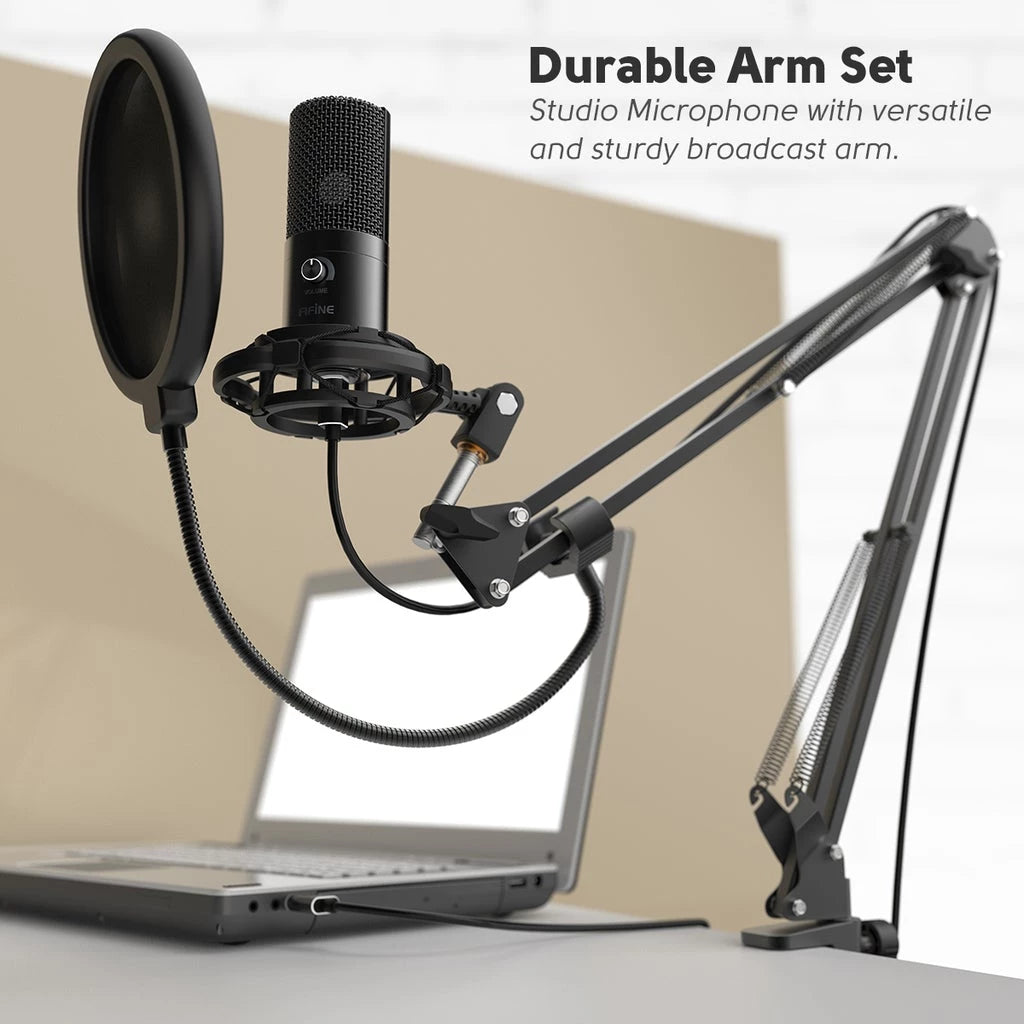 Fiifine T669  USB Condenser Mic Bundle Set