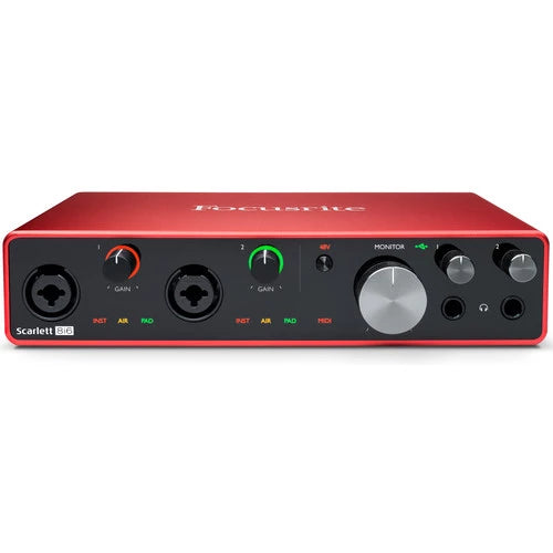 Focusrite Scarlett 8i6 8x6 USB Audio/MIDI Interface (3rd Generation)