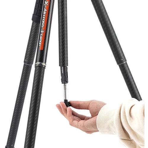 Fotopro X-Aircross 3 Lite Orange Carbon Fiber Travel Tripod