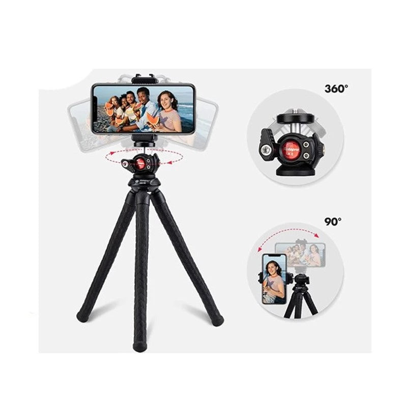 Fotopro RM80 Flexible Tripod with K2+SJ-86+GA-1