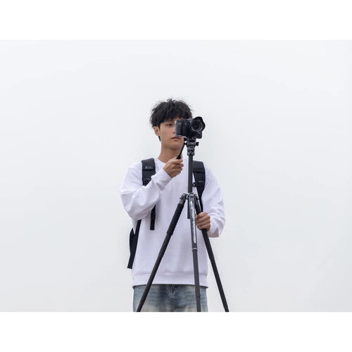 Fotopro X-Aircross 3 Lite Video Grey Carbon Fiber Video Travel Tripod