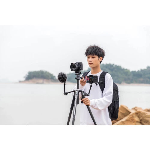 Fotopro X-Aircross 3 Video Grey Carbon Fiber Video Travel Tripod